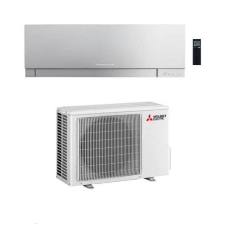 Climatizzatore Condizionatore MITSUBISHI ELECTRIC Mono Split 9000 btu serie KIRIGAMINE ZEN SILVER MSZ-EF Inverter con MSZ-EF25VGKS WI-FI INTEGRATO R-32 A+++/A++