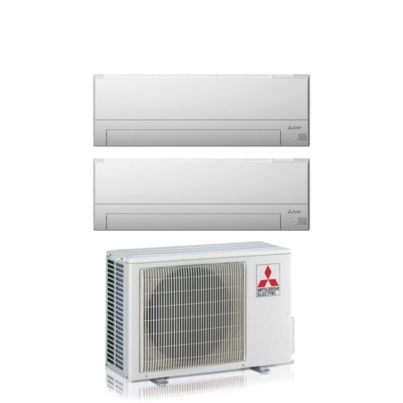 Climatizzatore Condizionatore MITSUBISHI Electric Dual Split 9+9 Btu Serie MSZ-BT Inverter Con MXZ-2F33VF R-32 WI-FI INTEGRATO 9000+9000 A++/A+