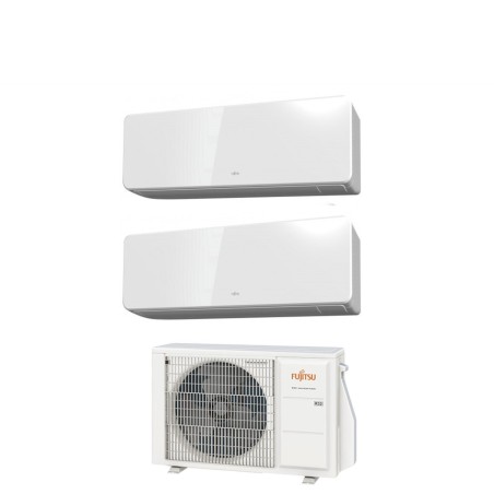 Climatizzatore Condizionatore FUJITSU Dual Split 9+9 Serie KG Inverter Con AOYG14KBTA2 R-32 WI-FI INTEGRATO 9000+9000 A+++/A++