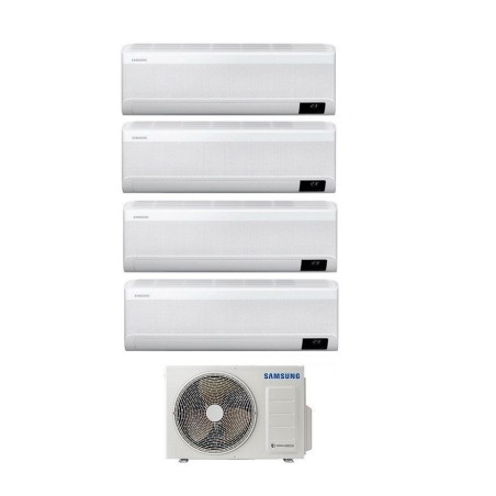 Climatizzatore Condizionatore SAMSUNG Quadri Split Inverter Serie WINDFREE ELITE 9000+9000+9000+12000 Con AJ080TXJ4KG/EU  R-32 WI-FI INTEGRATO 9+9+9+12 A++/A+