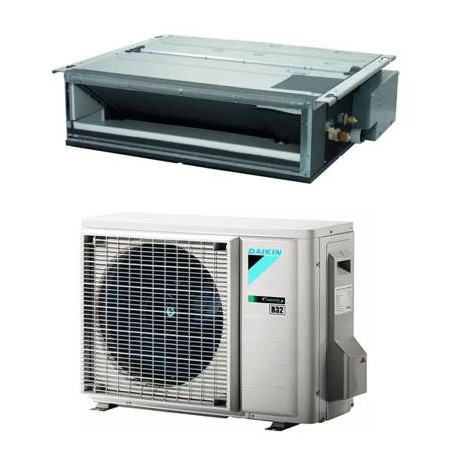 Climatizzatore Condizionatore DAIKIN Mono split BLUEVOLUTION CANALIZZATO Media Prevalenza 18000 BTU con FBA50A MONOFASE R-32 WI-FI OPTIONAL con Comando a Filo