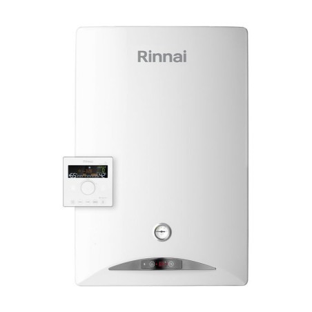 Caldaia A Condensazione RINNAI ZEN 29 kW Low NOx WI-FI INTEGRATO Neutralizzatore Condensa integrato GPL cod. REB-KBI2929FF-LPG  Completa DI KIT SCARICO FUMI