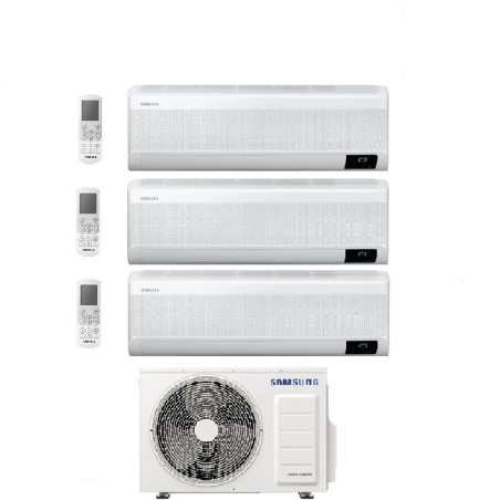 Climatizzatore Condizionatore SAMSUNG Trial Split 9000+9000+18000 serie WINDFREE AVANT Inverter con AJ068TXJ R-32 WI-FI INTEGRATO 9+9+18 A++/A+