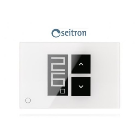 Cronotermostato Wi-Fi Settimanale Seitron WI-TIME WALL Wireless cod. GCW03MR