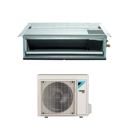 Climatizzatore Condizionatore Daikin Canalizzabile FDXM60F3 21000 Btu Canalizzato Ultrapiatto Inverter R-32 WI-FI Optional A/A