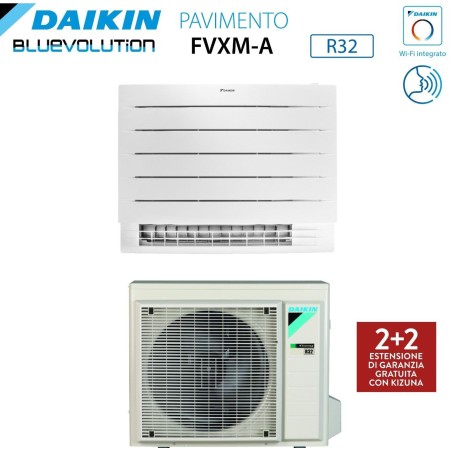 Climatizzatore Condizionatore DAIKIN Bluevolution Mono split PERFERA a Pavimento 12000 BTU FVXM35A R-32 WI-FI INTEGRATO Telecomando a Infrarossi Incluso A+++/A++